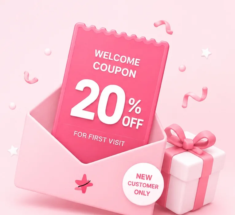 20% Off First Visit Coupon